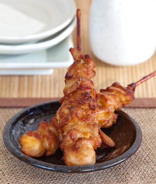 Delizioso asiatico pollo Satay — Foto Stock