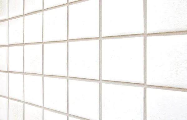 White concrete tile wall — Stock Photo, Image