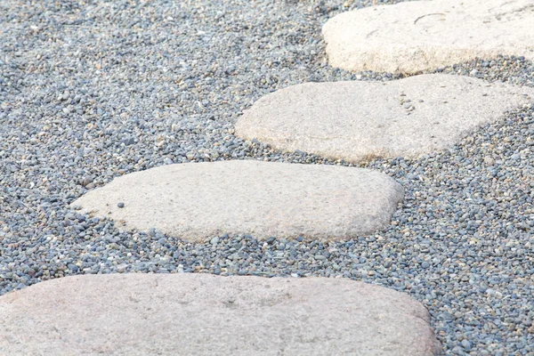 Zen stones cesta — Stock fotografie