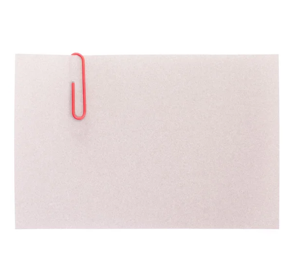 Sheet of paper for notes — Stock Photo, Image