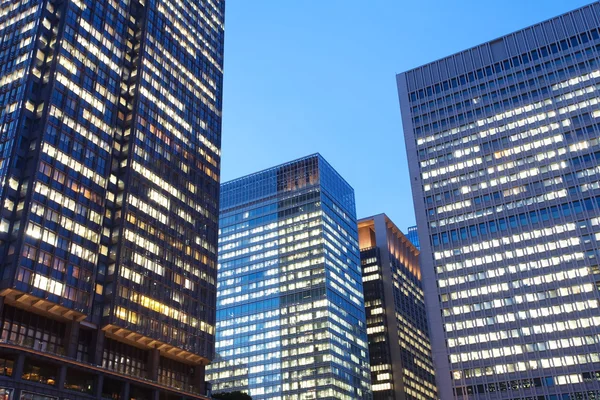 The high-rise buildings in — Stock Photo, Image