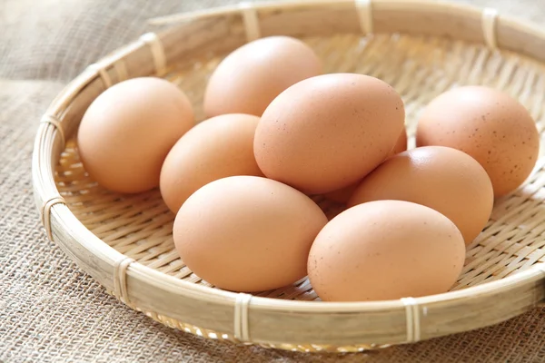 Brown eggs — Stock Photo, Image