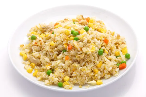 Arroz frito con verduras — Foto de Stock