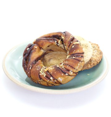 lezzetli çikolatalı çörek 