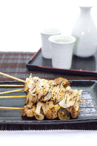 おいしい鶏のサテ — ストック写真