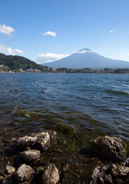 Góra fuji i achi jezioro — Zdjęcie stockowe