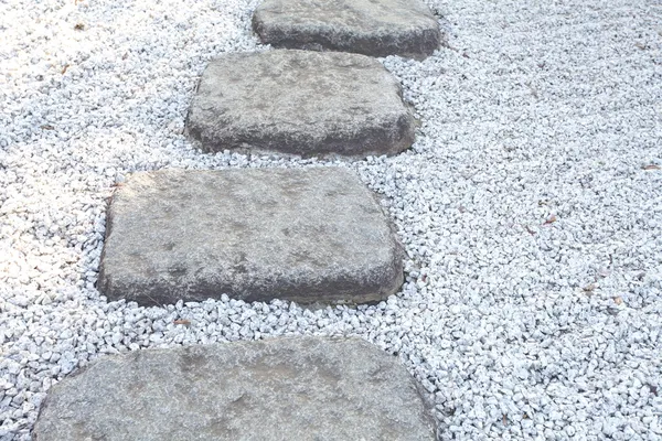 Zen stone path — Stock Photo, Image