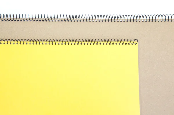 Libro di note gialle — Foto Stock