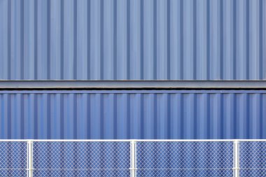 Mavi bambu duvar doku arka plan