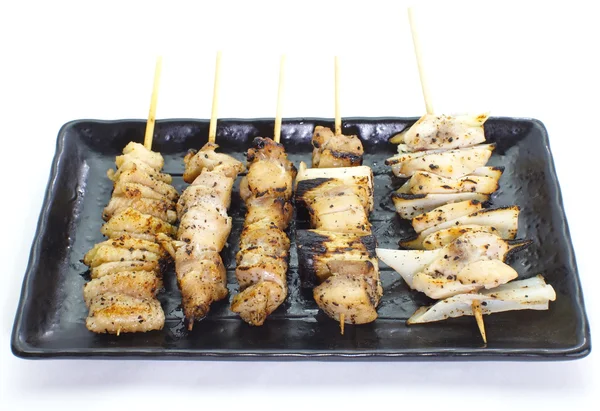 Delicioso satay frango — Fotografia de Stock