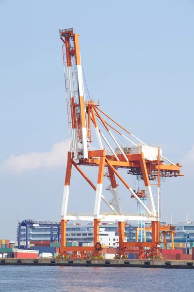 Hafenterminal für Schiffe — Stockfoto
