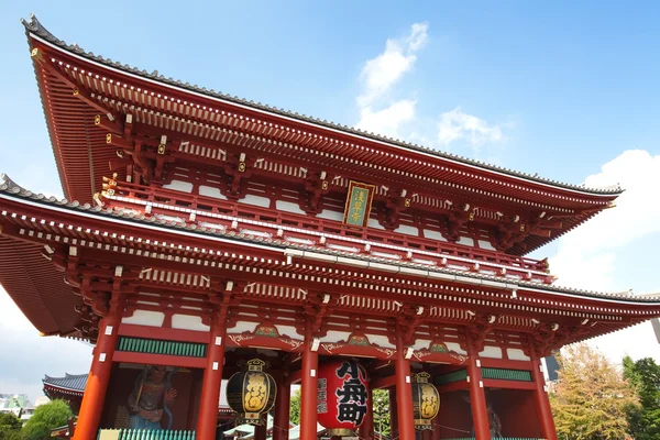 Pagode vermelho japonês, Tóquio — Fotografia de Stock