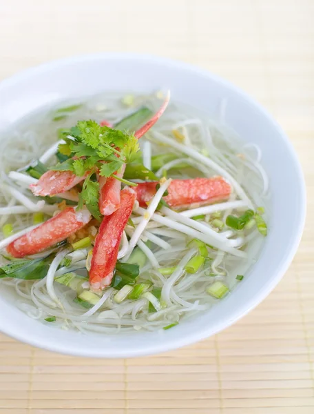 Ensalada tailandesa de mariscos picantes — Foto de Stock