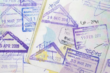 Japonya girerken pasaport pulları