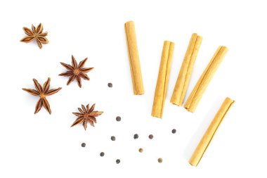 Çeşitli kuru baharat