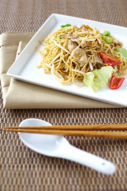 Çin gıda, kızarmış noodle