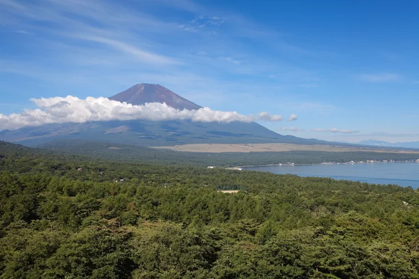 Fuji och achi fjällsjö — Stockfoto