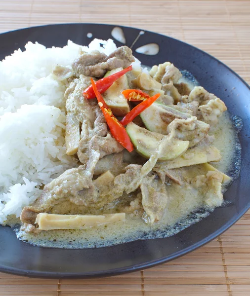 Thailanda alimente Curry verde — Fotografie, imagine de stoc