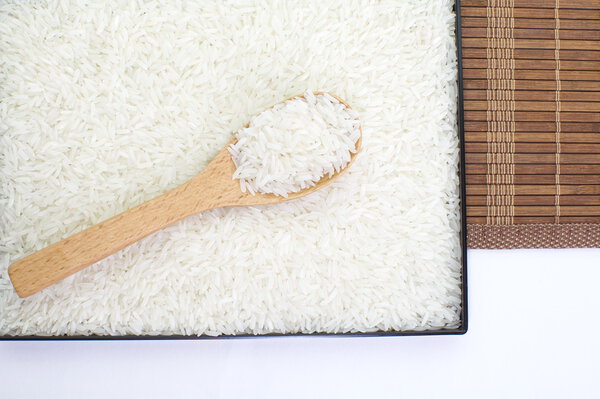 Asian white rice