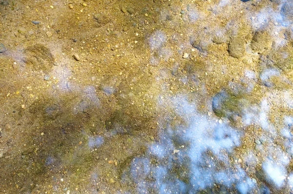 Steine im Wasser Hintergrund Textur — Stockfoto