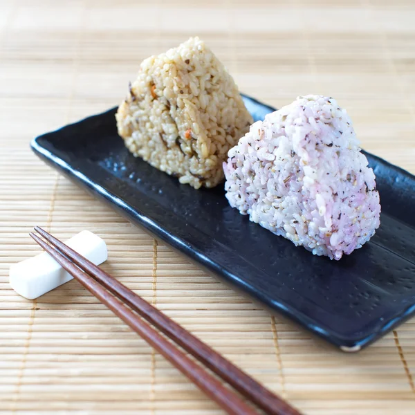 Risbollar Onigiri — Stockfoto