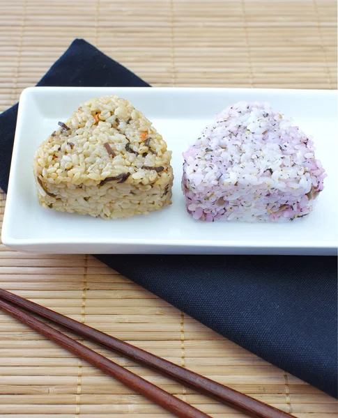 Reisbällchen onigiri — Stockfoto