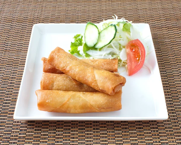 Rouleaux d'oeufs frits — Photo