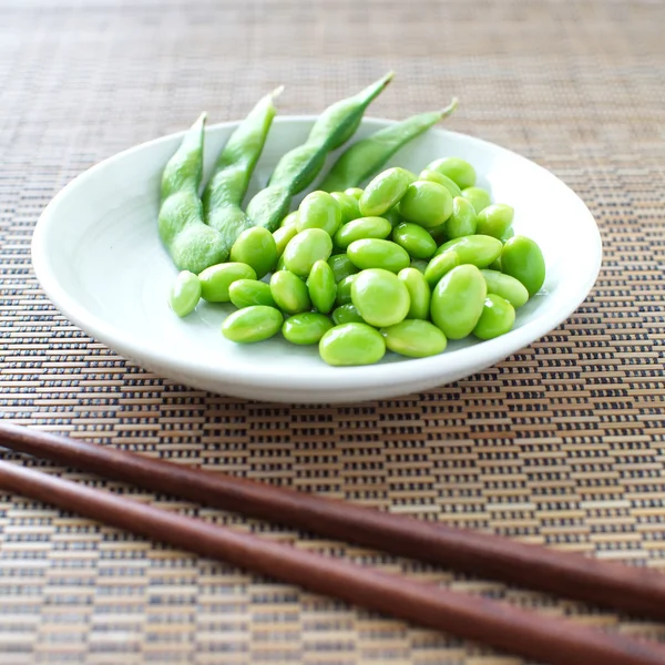 Judías de soja verdes —  Fotos de Stock