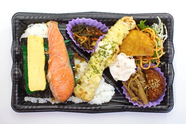Japansk ferdiglaget matboks – stockfoto