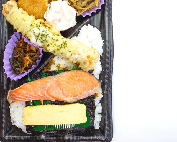 Japanse kant en klare lunchbox — Stockfoto