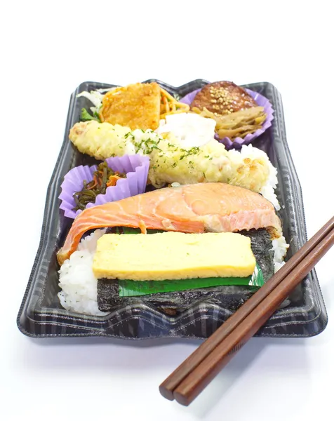 Japanese ready-made lunchbox — Stock Photo, Image