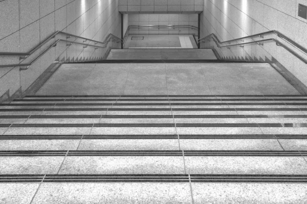Szürke lépcsők — Stock Fotó