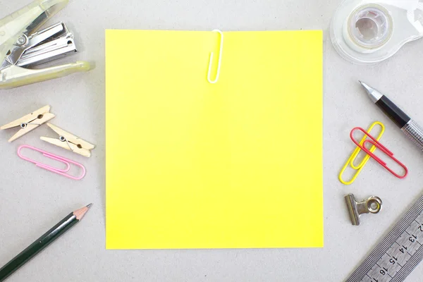 Yellow Colored paper — Stock Photo, Image