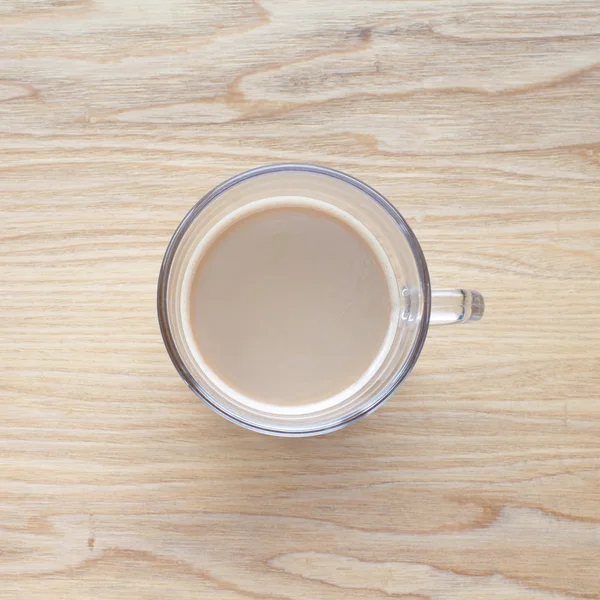 Üveg csésze kávé — Stock Fotó