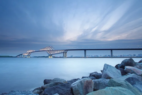 Des blocs de glace flottent — Photo