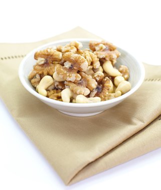 karışık Kuruyemiş, kaşu fındık ve ceviz