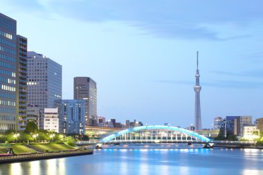 Tokyo Skytree görünümünü