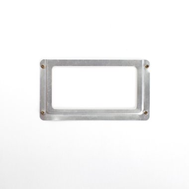 Gümüş metal isim levhası