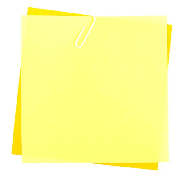 Klibi ile renkli kağıtlar — Stok fotoğraf