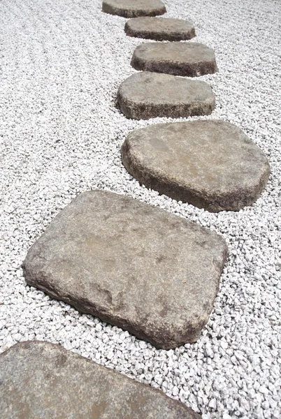 Camino de piedra zen — Foto de Stock