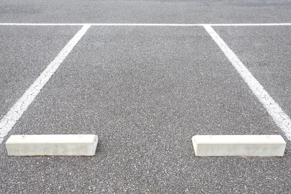 Parking lane outdoor in public park — Stock Photo, Image