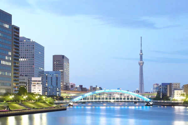 Widok z Tokio Skytree — Zdjęcie stockowe