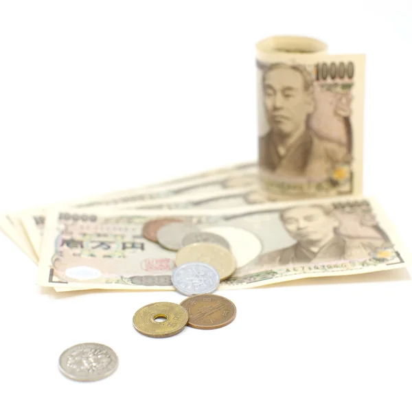 Notas de yen japonés —  Fotos de Stock