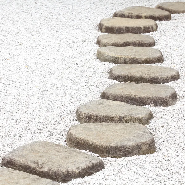 Zen taş yolu — Stok fotoğraf