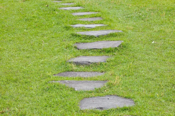 Caminho de pedra zen — Fotografia de Stock