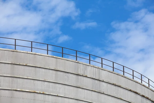 Detail van olietank — Stockfoto