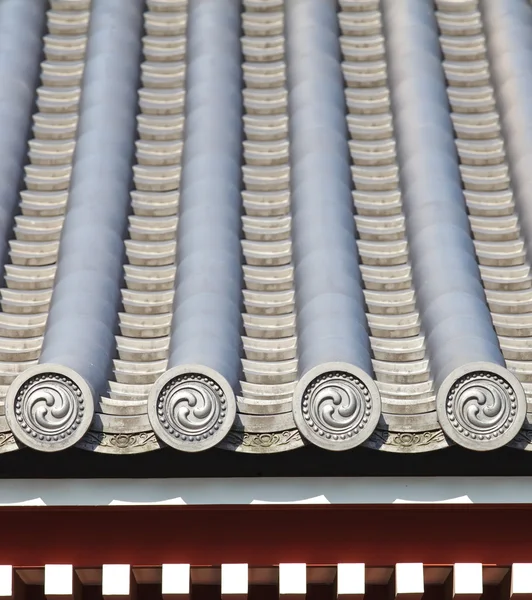 Japanese temple roof — Stock Photo, Image