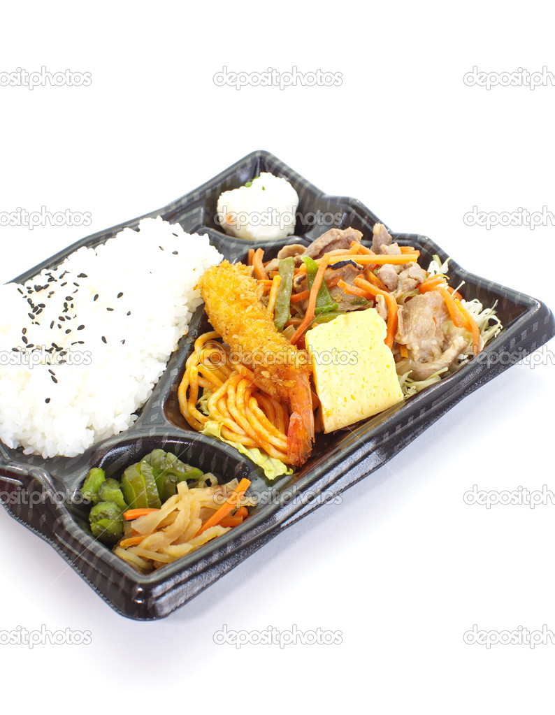 Japanese ready-made lunchbox — Stock Photo © Torsakarin #40688435