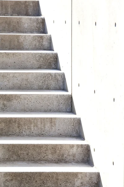 Alte graue Treppe Beton — Stockfoto
