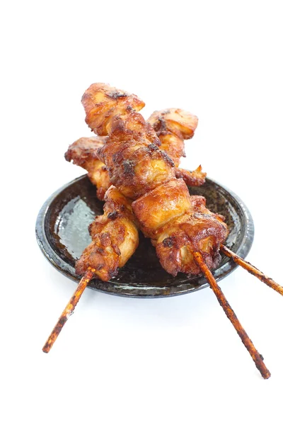 Chicken satay — Stock Photo, Image